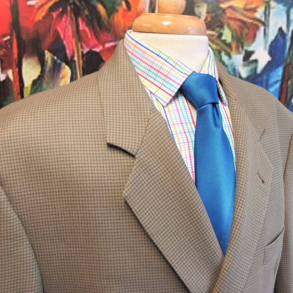 48 LONG- RON CHERESKIN 100% WOOL SPORT COAT